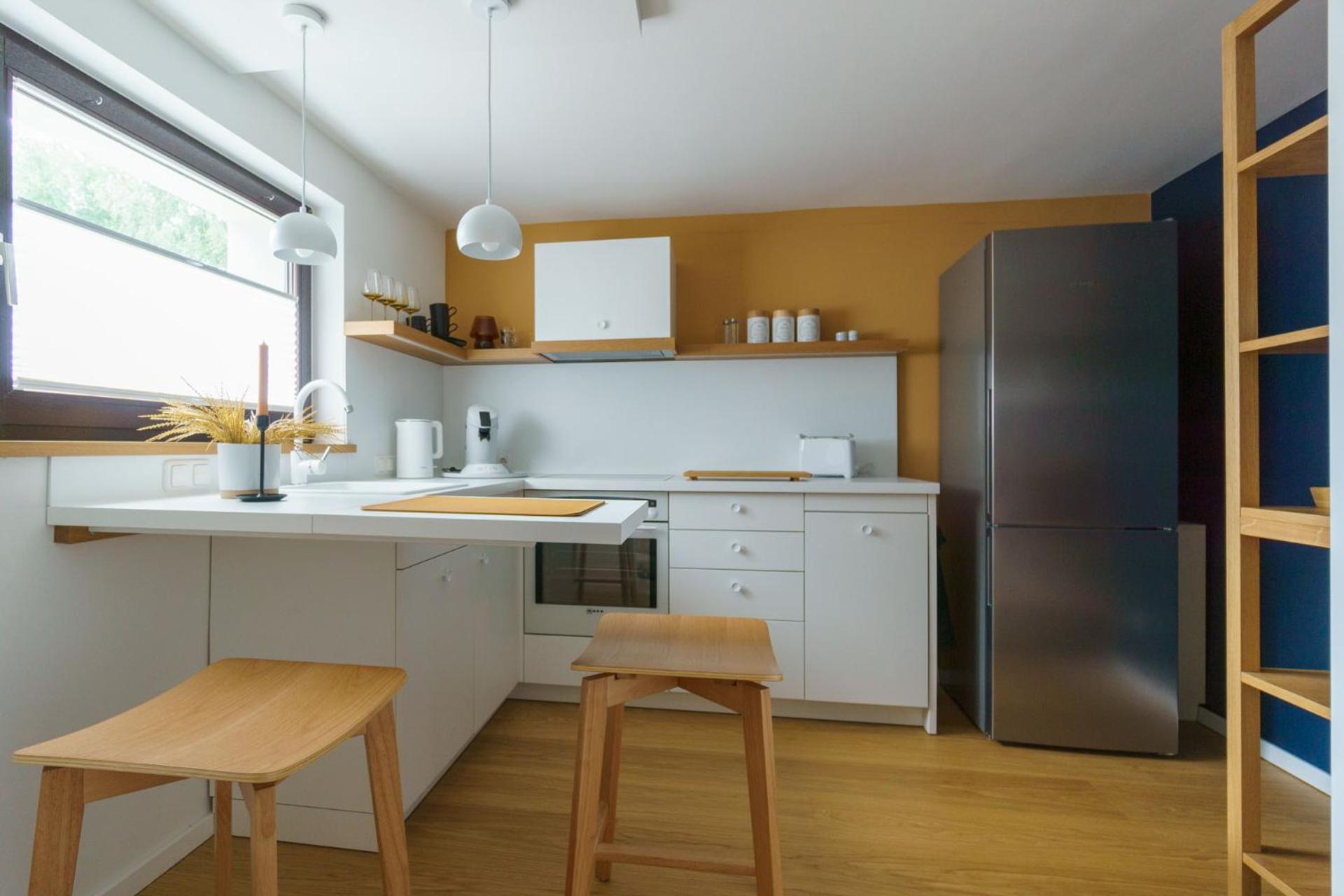 Stilvolle Wohnung Rostock Buitenkant foto